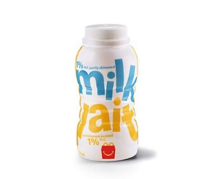 Mcdonalds 1% Partly Skimmed Milk - 250 ml