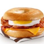 Mcdonalds Bacon ‘N Egg Bagel with Plain Bagel