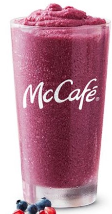 Mcdonalds Blueberry Pomegranate Real Fruit Smoothie