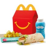 Mcdonalds Chicken Snack Wrap Happy Meal with Grilled Chicken