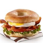 Mcdonalds Egg BLT Bagel with Plain Bagel