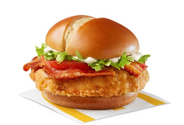 Mcdonalds McCrispy Bacon Deluxe