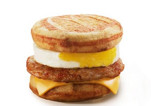 Mcdonalds Sausage Egg & Cheese McGriddles