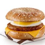 Mcdonalds Sesame Sausage ‘N Egg Bagel