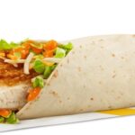 Mcdonalds Spicy Buffalo Chicken Snack Wrap with Crispy Chicken