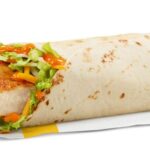 Mcdonalds Spicy Buffalo Chicken Snack Wrap with Grilled Chicken