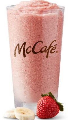 Mcdonalds Strawberry Banana Real Fruit Smoothie