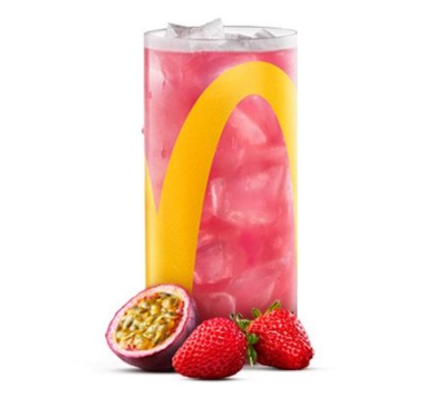 Mcdonalds Strawberry Passionfruit Fruit Splash