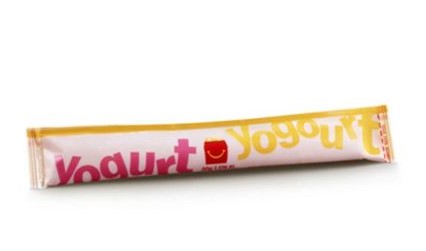 Mcdonalds Yogurt Tube